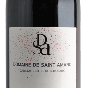 CADILLAC rouge DOMAINE de SAINT AMAND - Côtes de Bordeaux - Sarah Simon - vigneronne