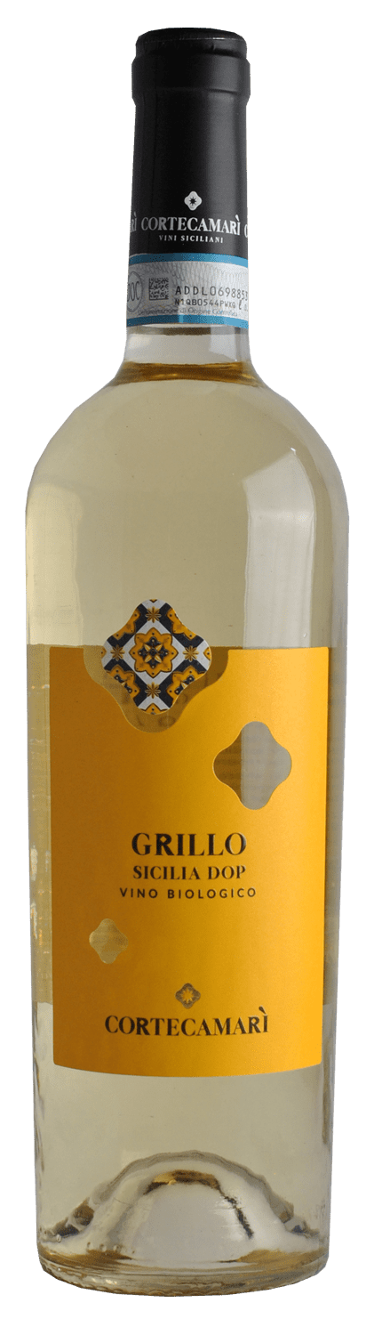 GRILLO vino siciliano D,O,P, - bio - Domaine Corte Camari - Camporeale (PA)