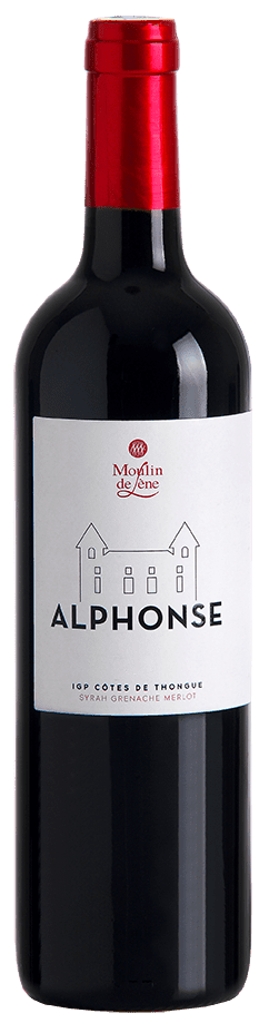 Alphonse MOULIN de LENE Igp Côtes de Thongue - Jacques Frayssinet Propriétaire à Magalas
