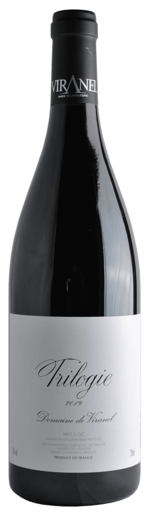 TRILOGIE rouge de VIRANEL Igp Pays d'Oc - Les frères BERGASSE - Vignerons